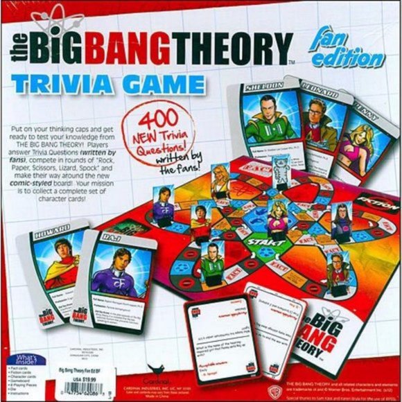 Big Bang Theory Fan Edition Trivia Game - Picture 2 of 2